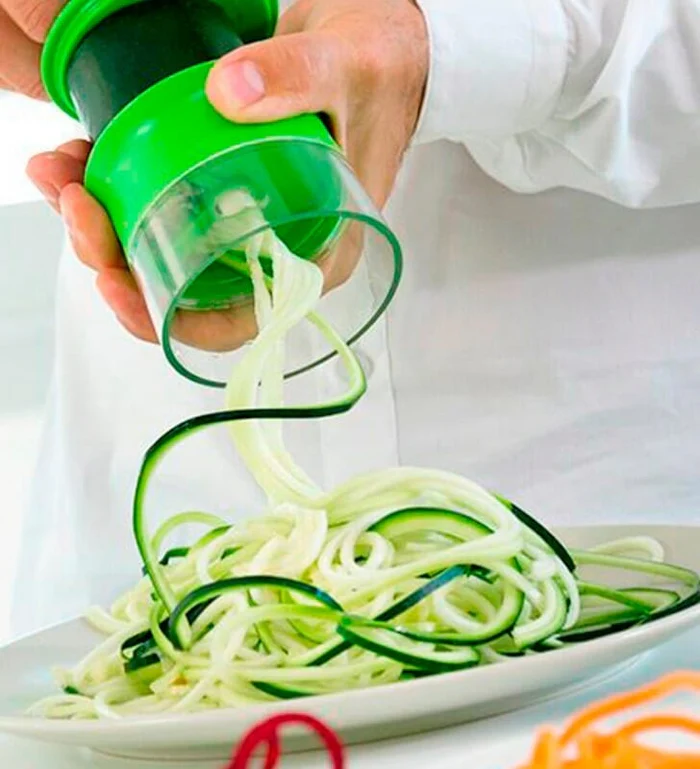 Cortador manual de Verduras Zucchini Espiral - Imagen 2